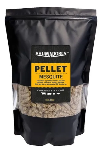PELLET PARA AHUMAR 1K MADERA NATURAL SIN ADITIVOS VARIEDADES - 4