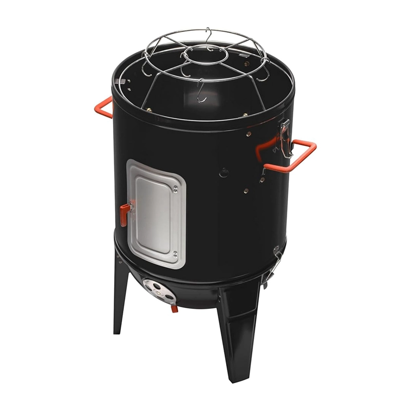 AHUMADOR Y PARRILLA A CARBON 3 EN 1  - 44 CM - 4