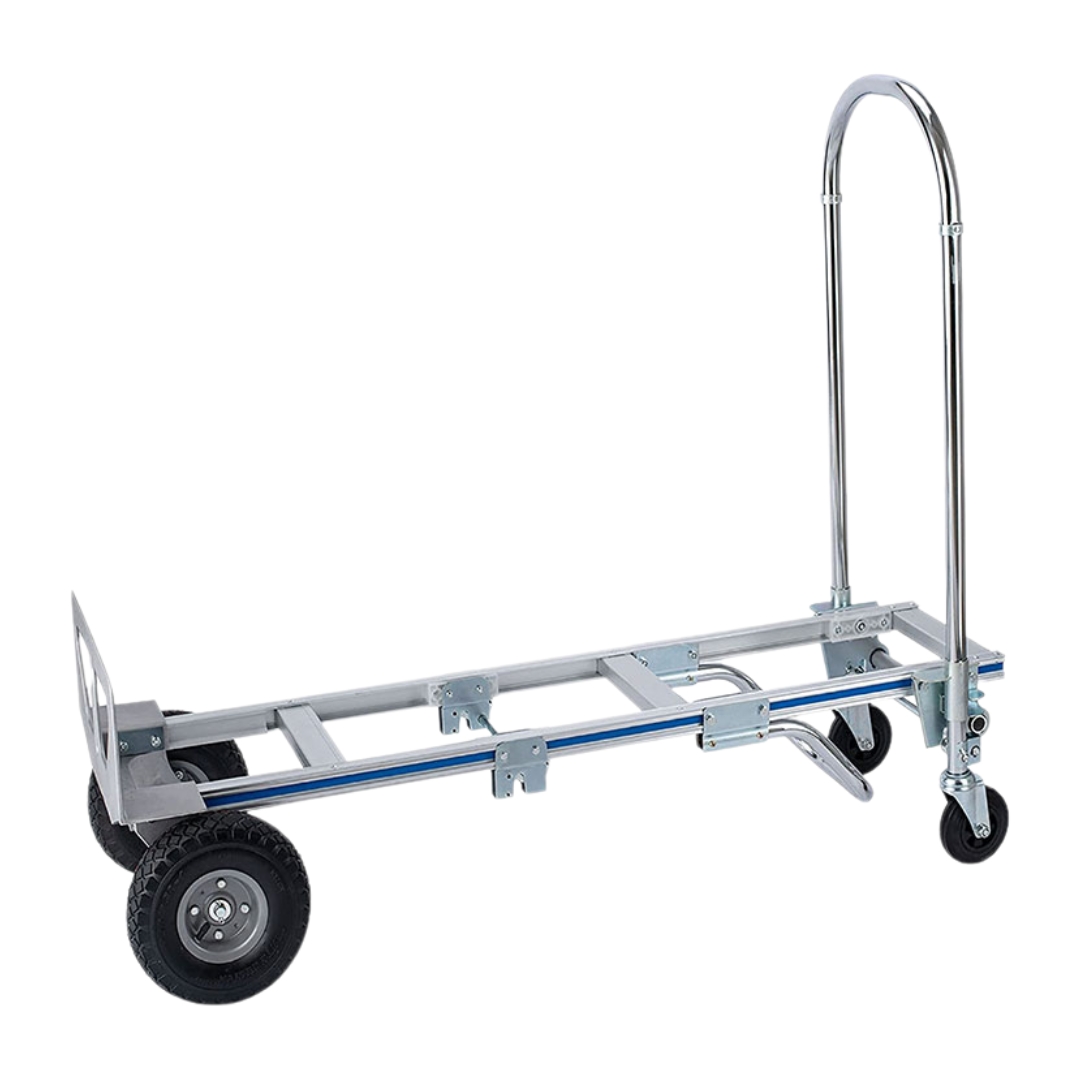 YEGUA Y CARRO DE CARGA ALUMINIO 3 FORMATOS 250 KG MAX - 1