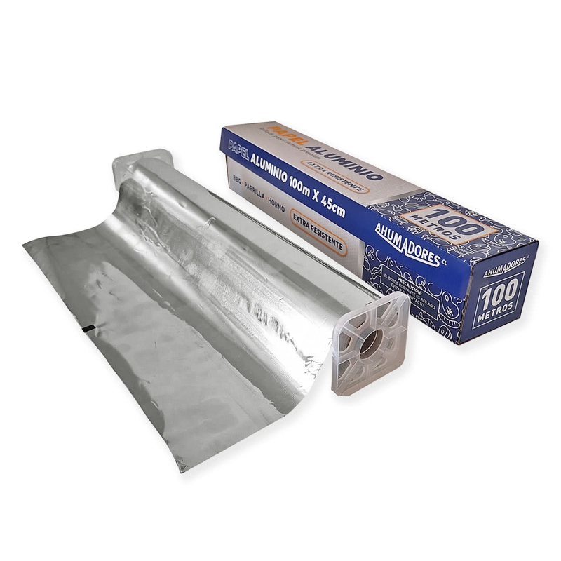 ROLLO PAPEL ALUMINIO 45CMS X 100M - 3