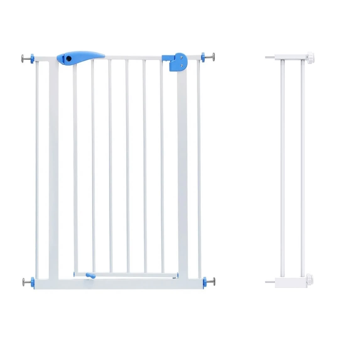REJA SEGURIDAD BEBE  MASCOTAS 75-85 CM + EXTENSION 10CM ANCHO - 1