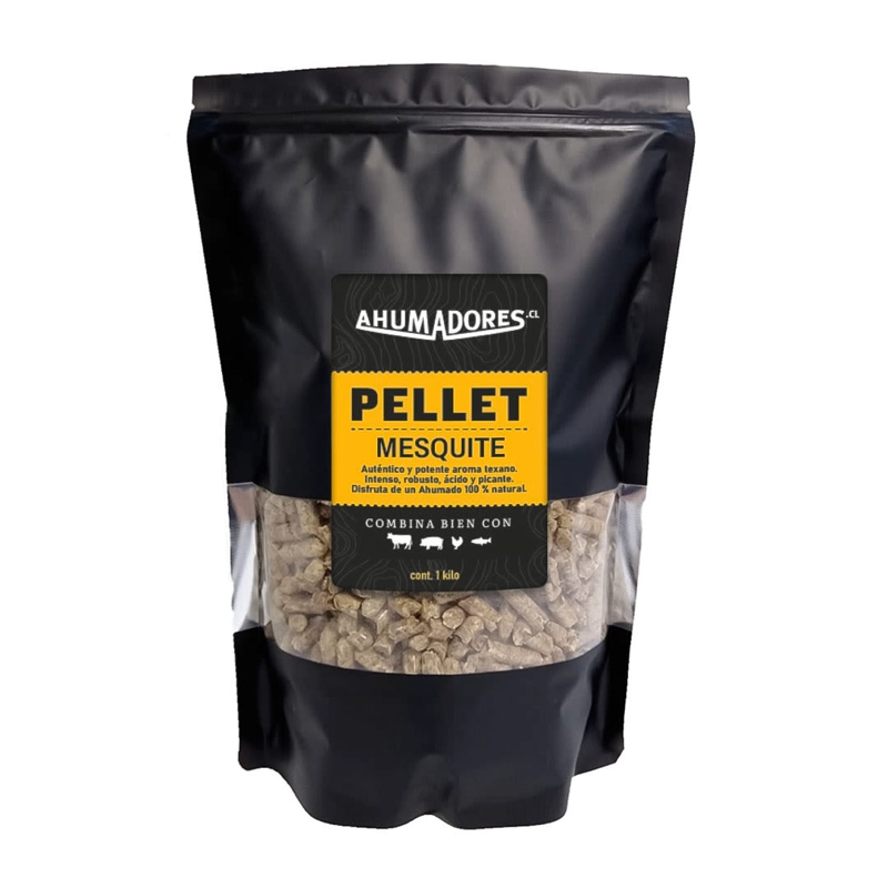 PACK REGALO TUBO AHUMADOR PELLET + 2KG PELLET + SAZONADOR PARA TODO - 3