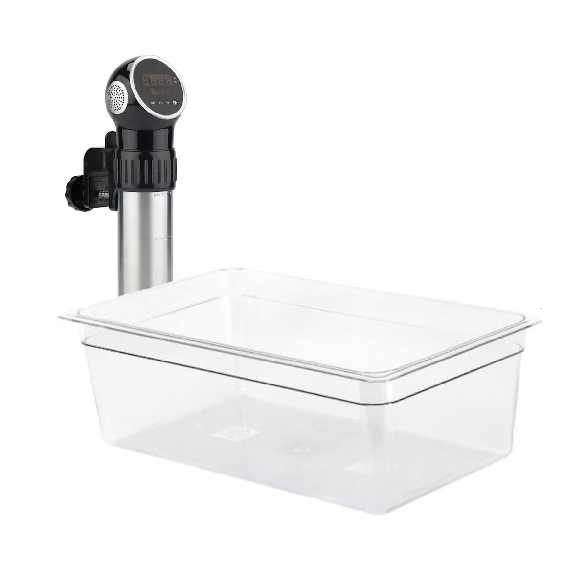 CUUK PACK SOUS VIDE PROFESIONAL SV20 + CONTENEDOR POLICARBONATO 22L