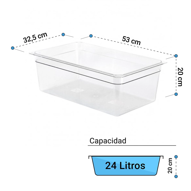 PACK SOUS VIDE PROFESIONAL SV20 + CONTENEDOR POLICARBONATO 22L - 3