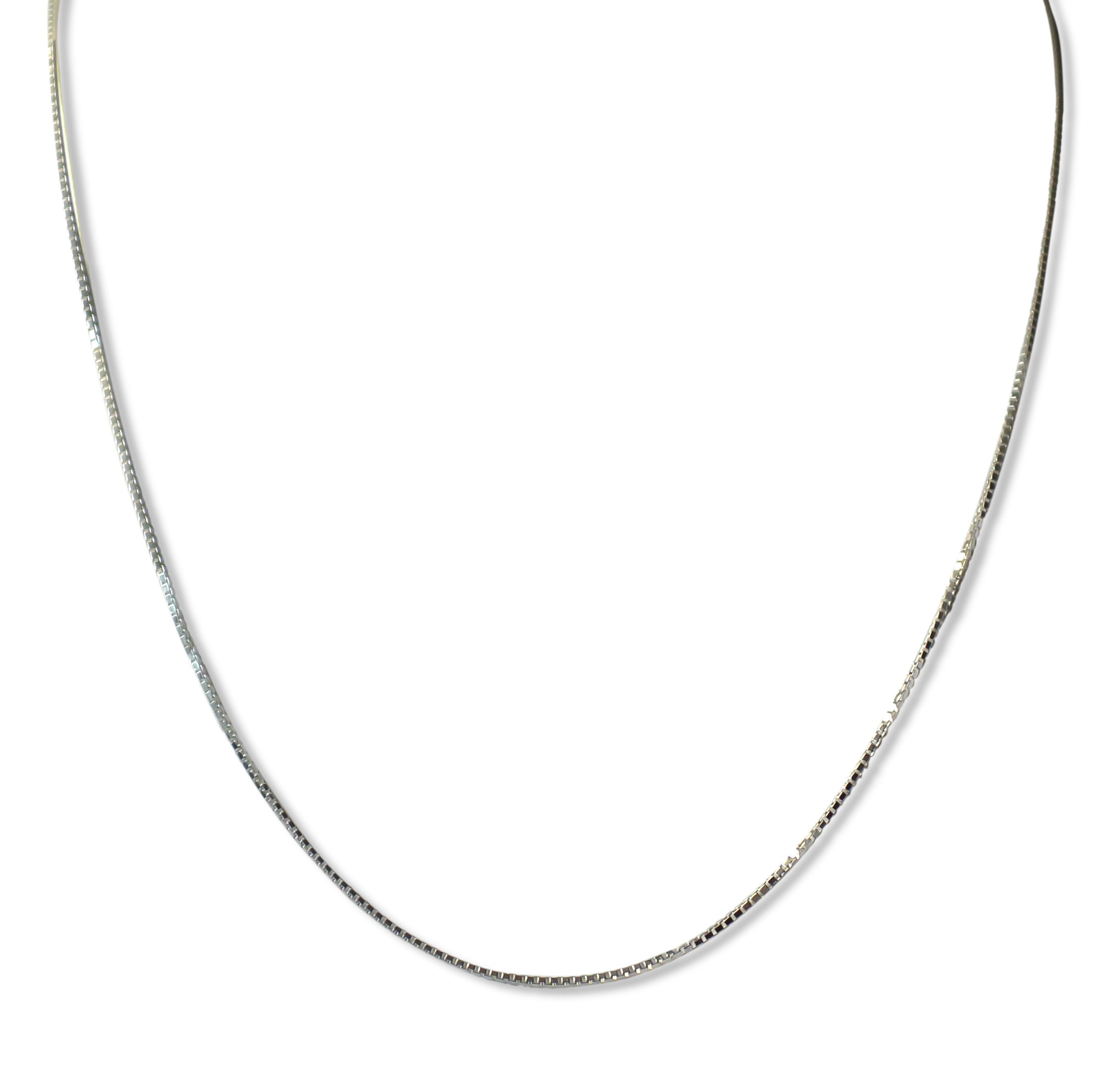 CADENA ANDREA COGGIOLA JOYAS PLATA FINA 925 VENECIANA 45CM - 1