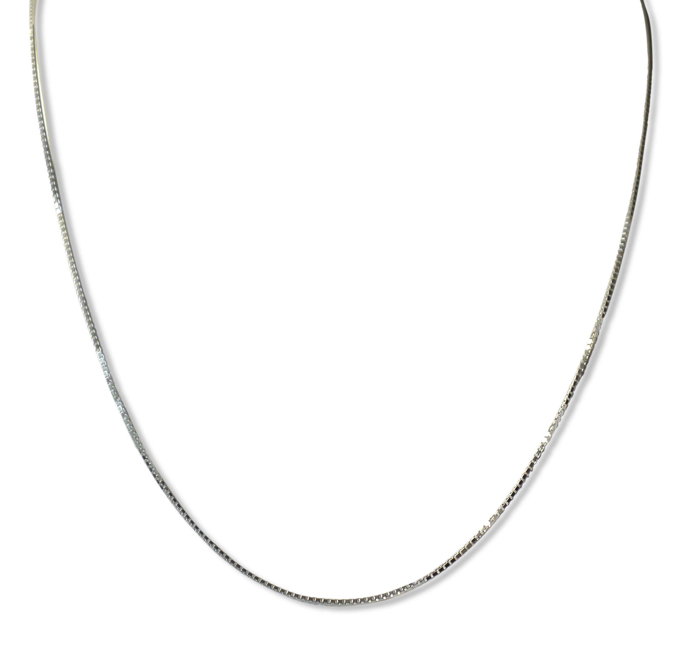 CADENA ANDREA COGGIOLA JOYAS PLATA FINA 925 VENECIANA 45CM - 1