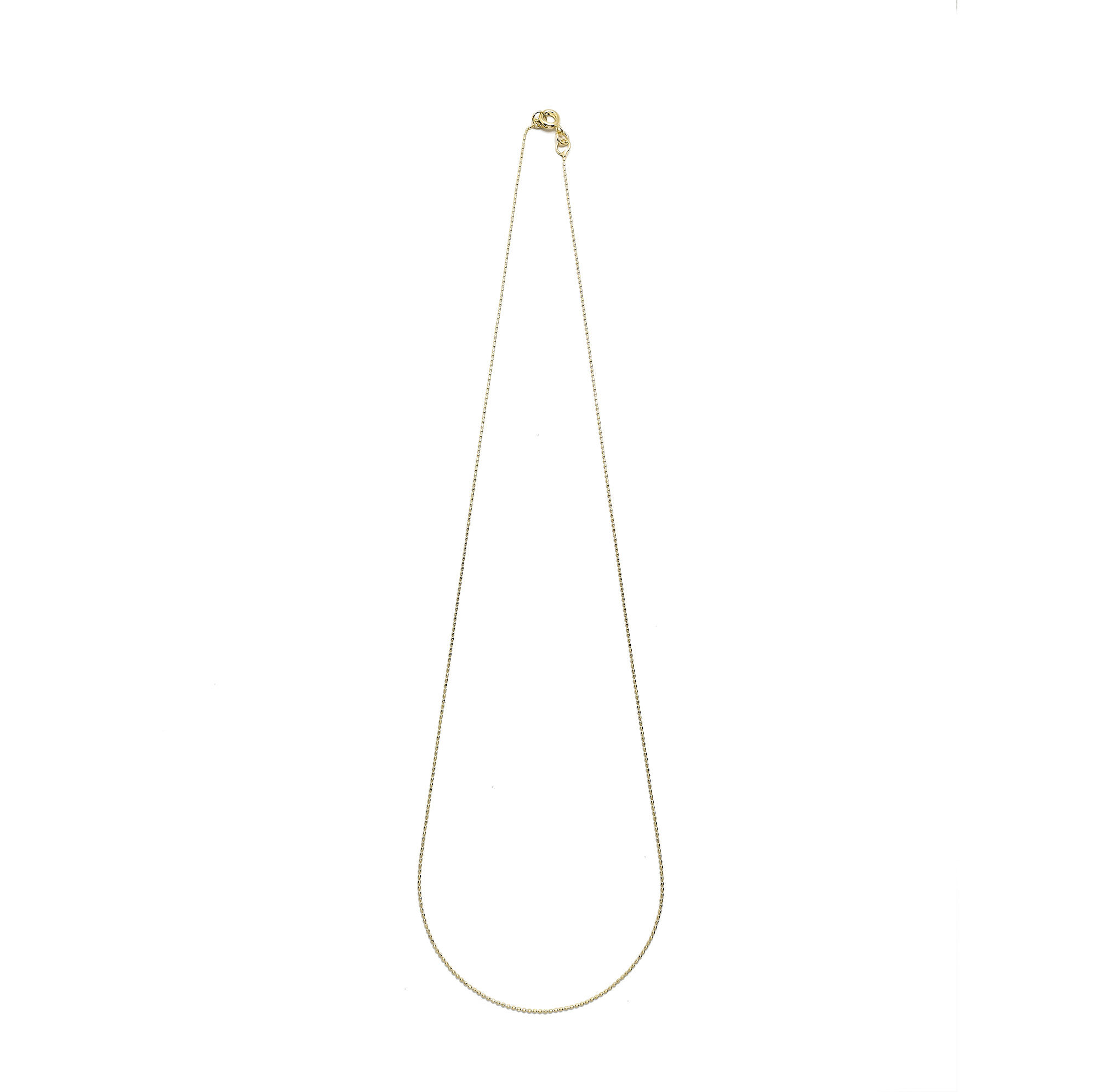 CADENA ANDREA COGGIOLA JOYAS ENCHAPADA ORO 18K MINI PUNTOS 50CM - 2
