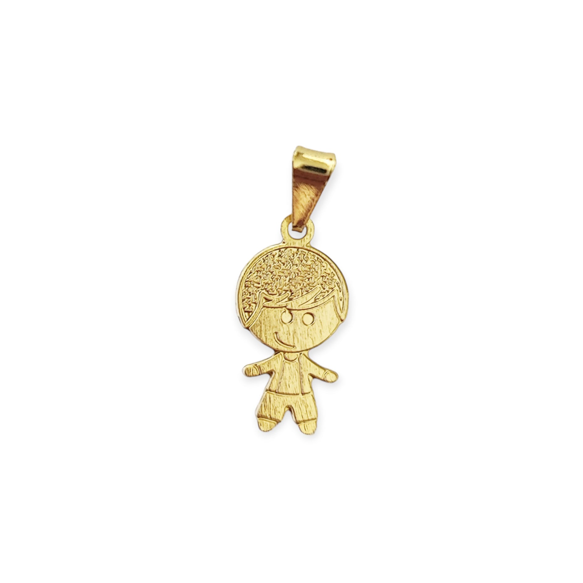 COLGANTE NIÑO ENCHAPADO ORO 18K - 1