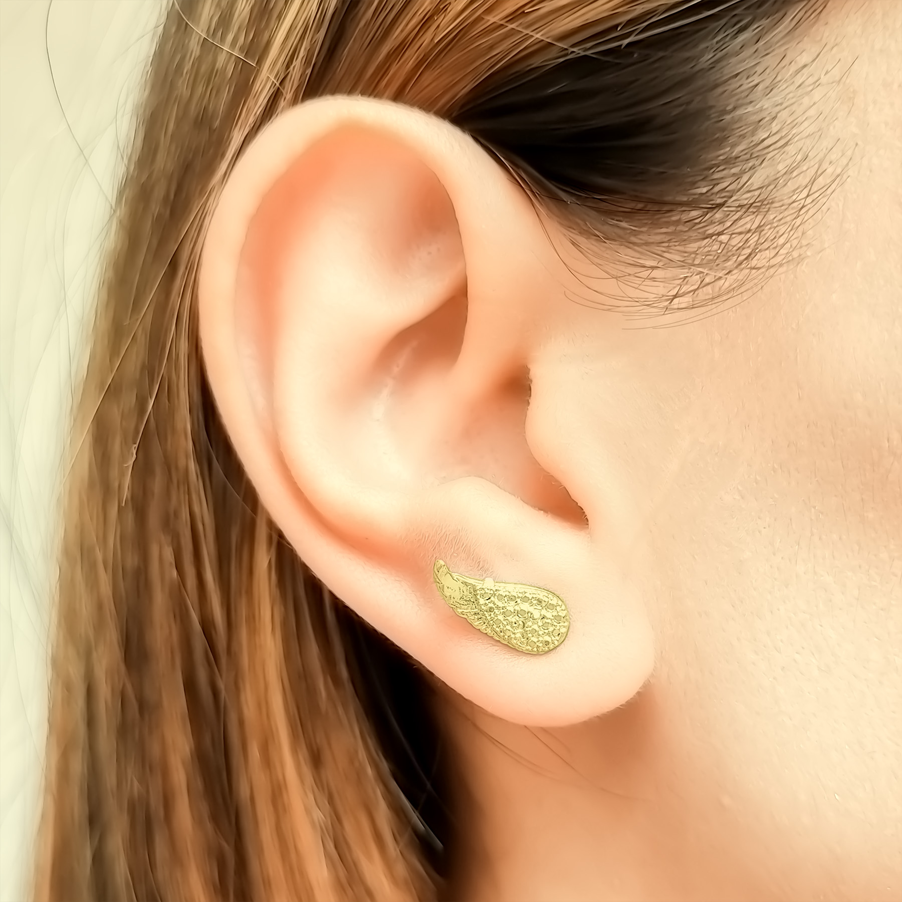 AROS ALAS ENCHAPADO ORO 18K - 3