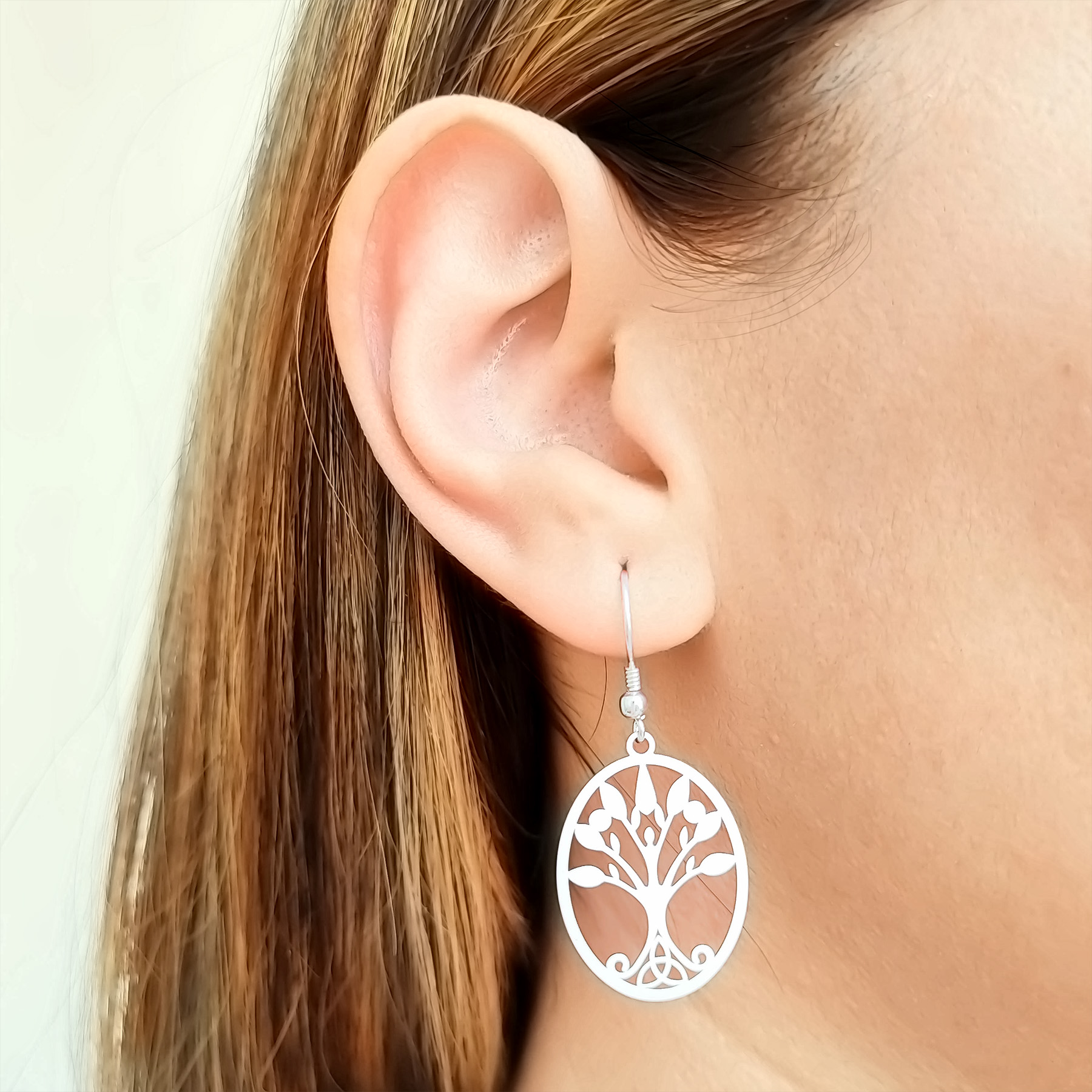 AROS ANDREA COGGIOLA JOYAS ÁRBOL DE LA VIDA COLGANTE PLATA FINA 925 - 2