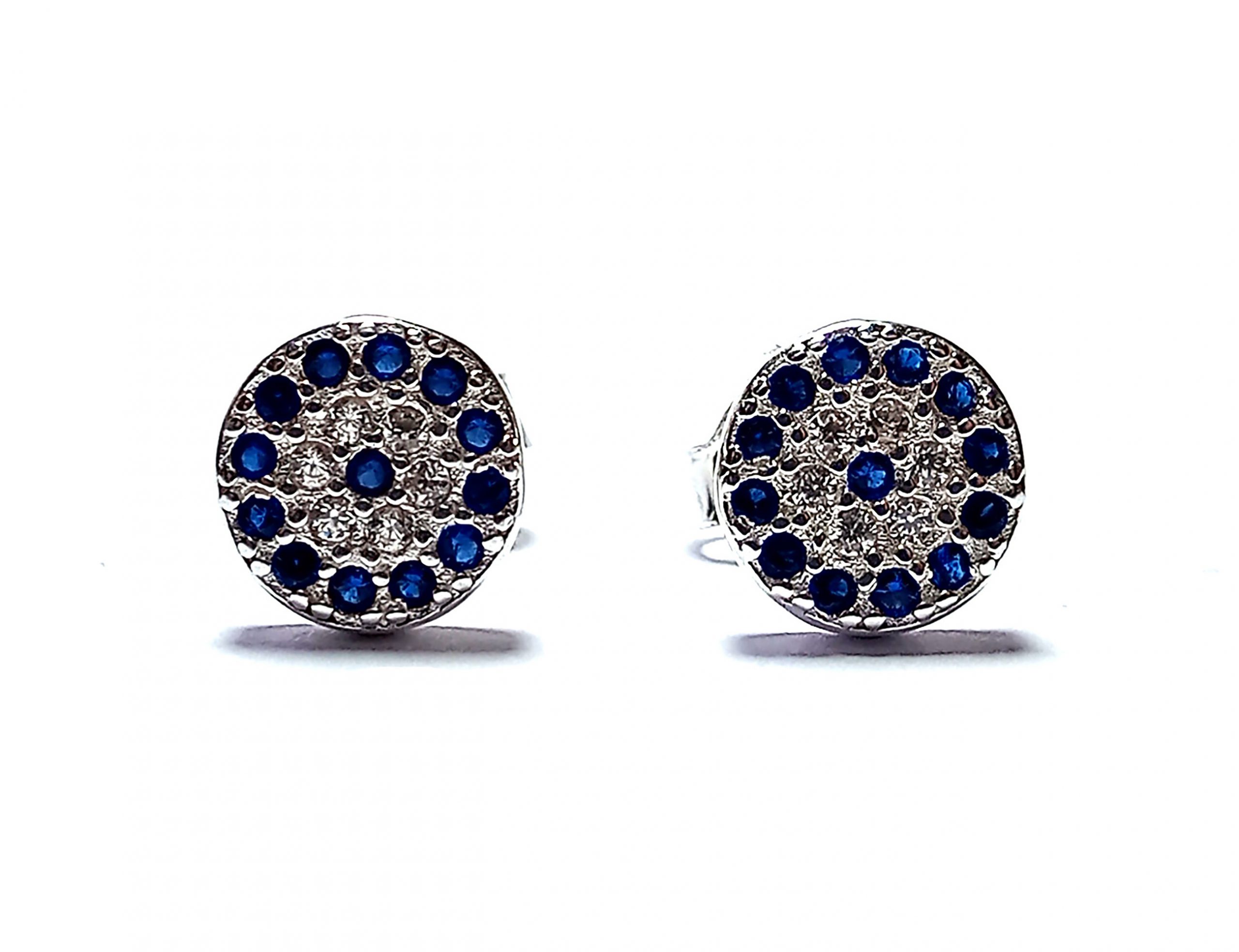 AROS ANDREA COGGIOLA JOYAS OJO TURCO CIRCÓN 8MM PLATA FINA 925 - 1