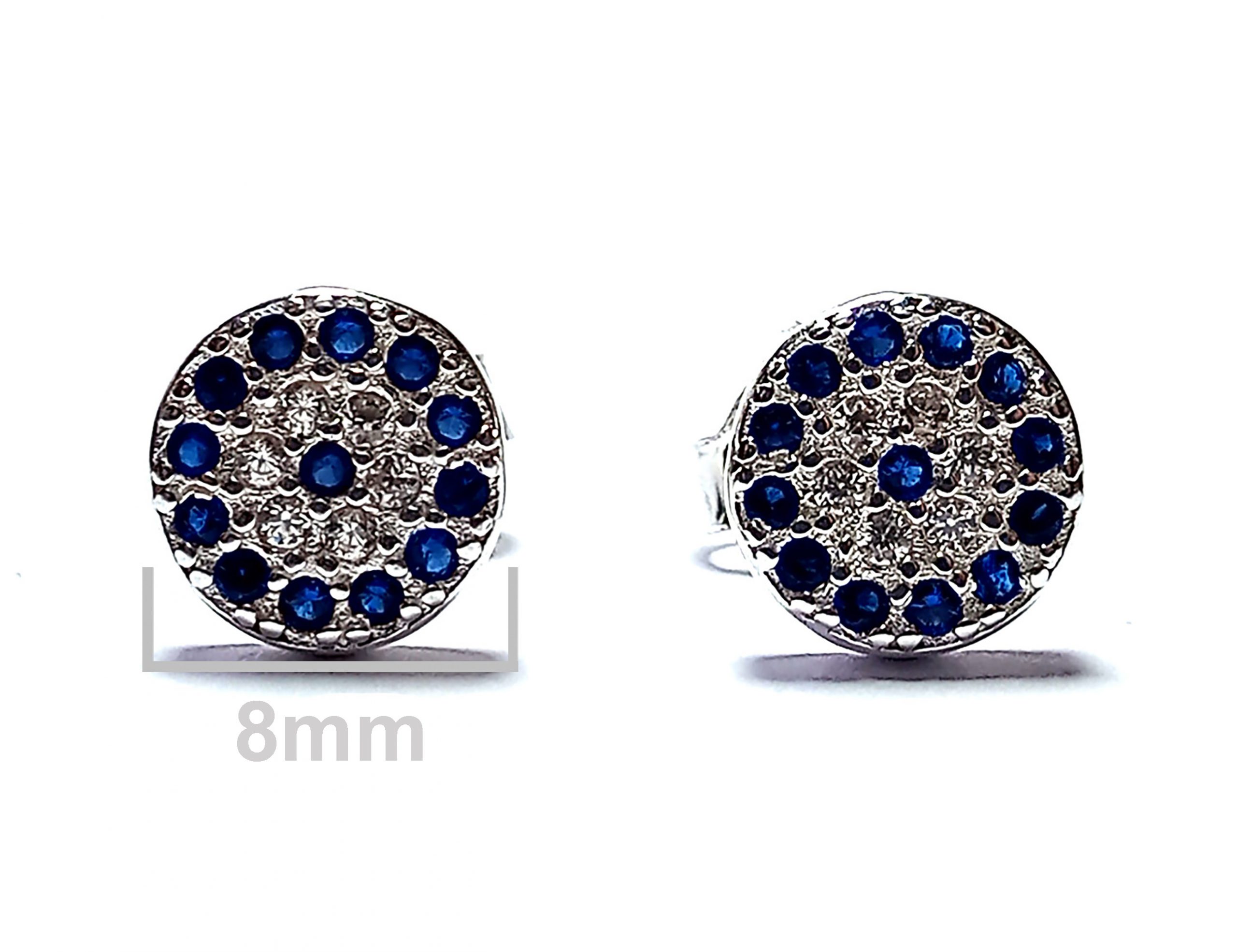 AROS ANDREA COGGIOLA JOYAS OJO TURCO CIRCÓN 8MM PLATA FINA 925 - 2