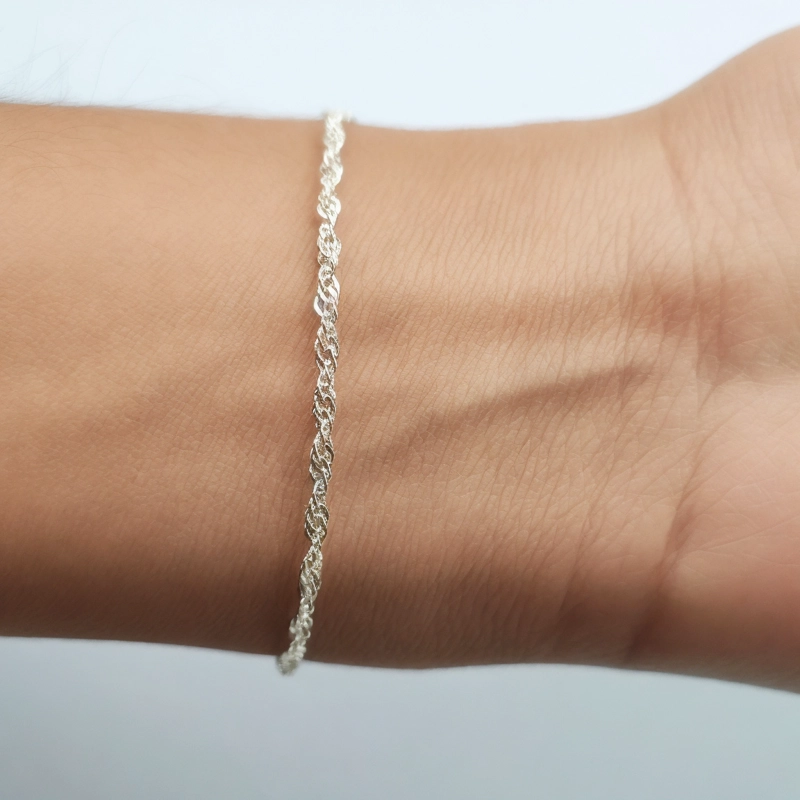 PULSERA ANDREA COGGIOLA JOYAS PLATA FINA 925 - 3