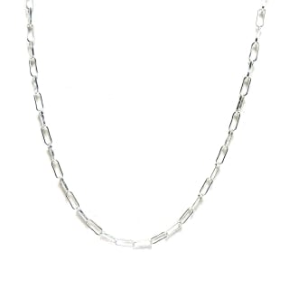 CADENA ANDREA COGGIOLA JOYAS PLATA FINA 925 ESLABÓN LARGO 50CM - 1