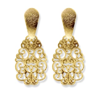 AROS ANDREA COGGIOLA JOYAS DANI ENCHAPADO ORO 18K - 1