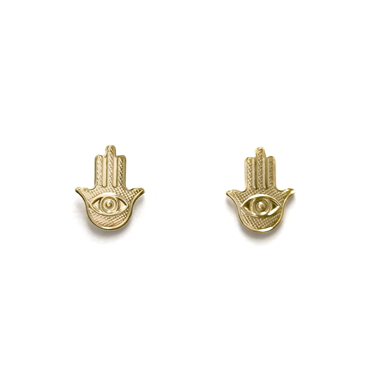 AROS ANDREA COGGIOLA JOYAS MANO FÁTIMA ENCHAPADO ORO 18K - 1