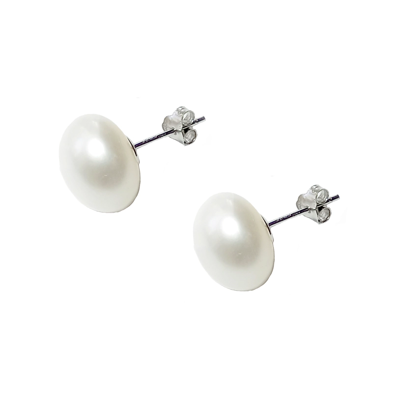 AROS ANDREA COGGIOLA JOYAS PERLA DE RÍO 11MM PLATA FINA 925 - 1