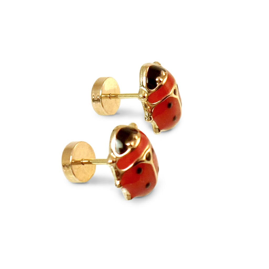 AROS ABRIDORES CHINITA NIÑA LAMINADO ORO 18K - 1