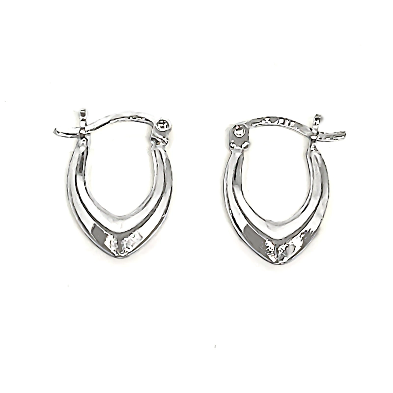 AROS ANDREA COGGIOLA JOYAS ARGOLLAS KARIN PLATA FINA 925 - 1