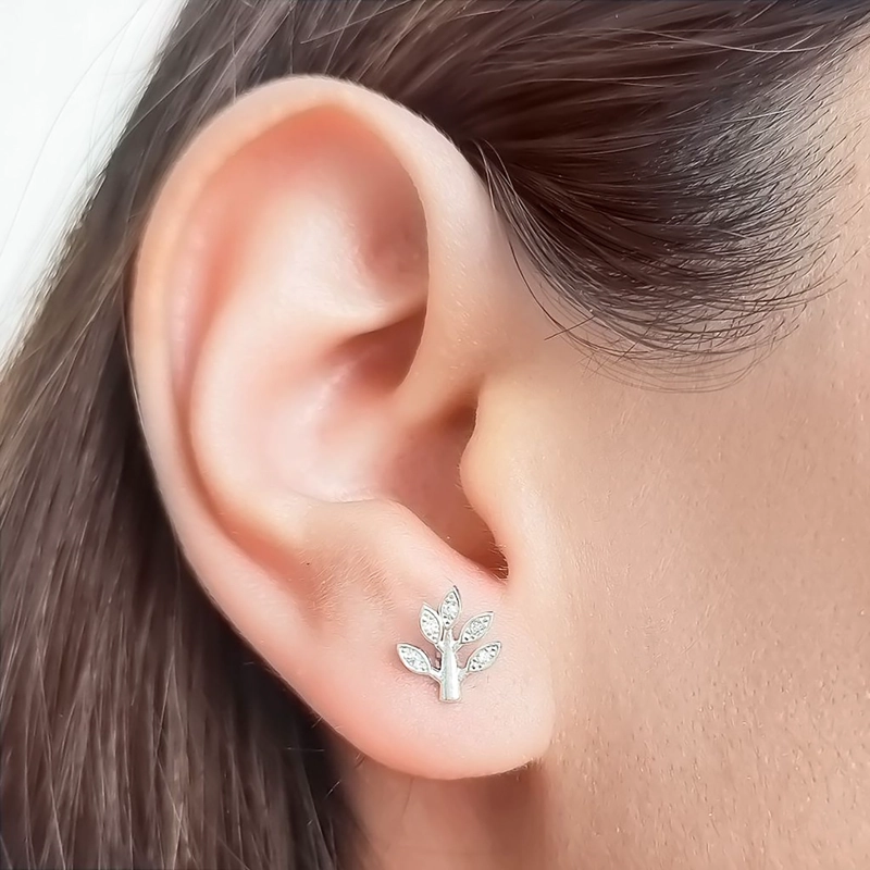 AROS ANDREA COGGIOLA JOYAS RAMA CIRCÓN PLATA FINA 925 - 2