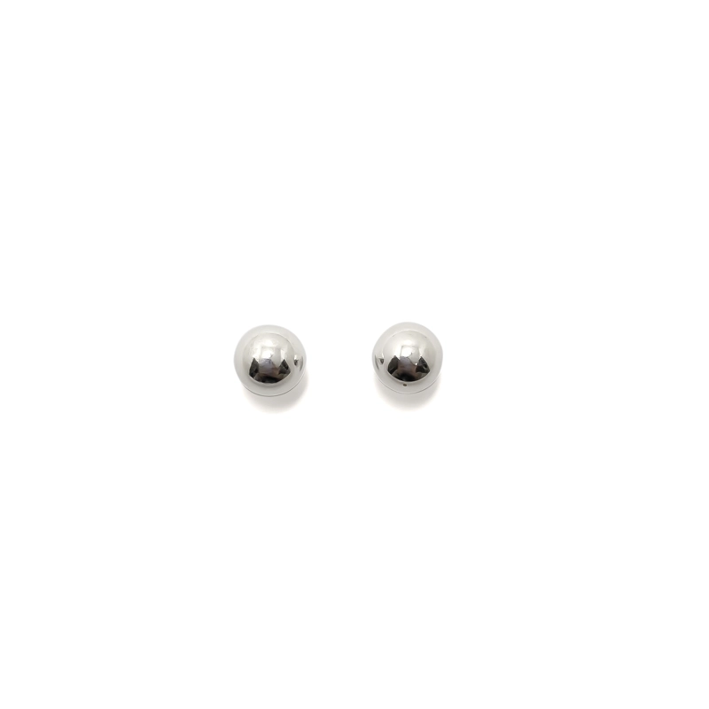 AROS ANDREA COGGIOLA JOYAS BOLA 9MM PLATA FINA 925 - 2