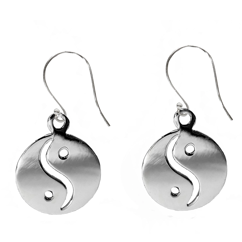 AROS ANDREA COGGIOLA JOYAS YIN YANG COLGANTE PLATA FINA 925 - 1