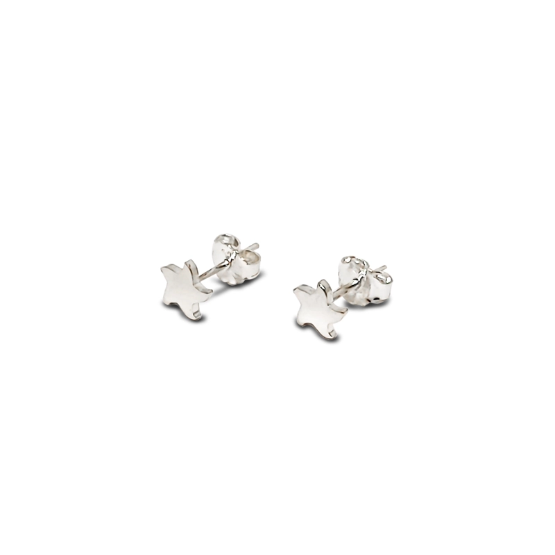AROS ESTRELLA DE MAR MINI PLATA FINA 925 - 3