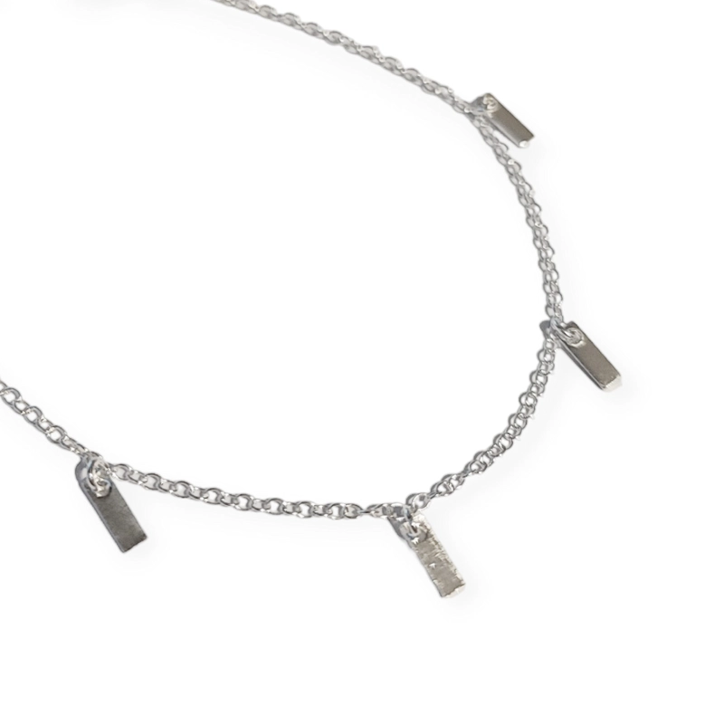 PULSERA ANDREA COGGIOLA JOYAS SOFIA PLATA FINA 925 - 2