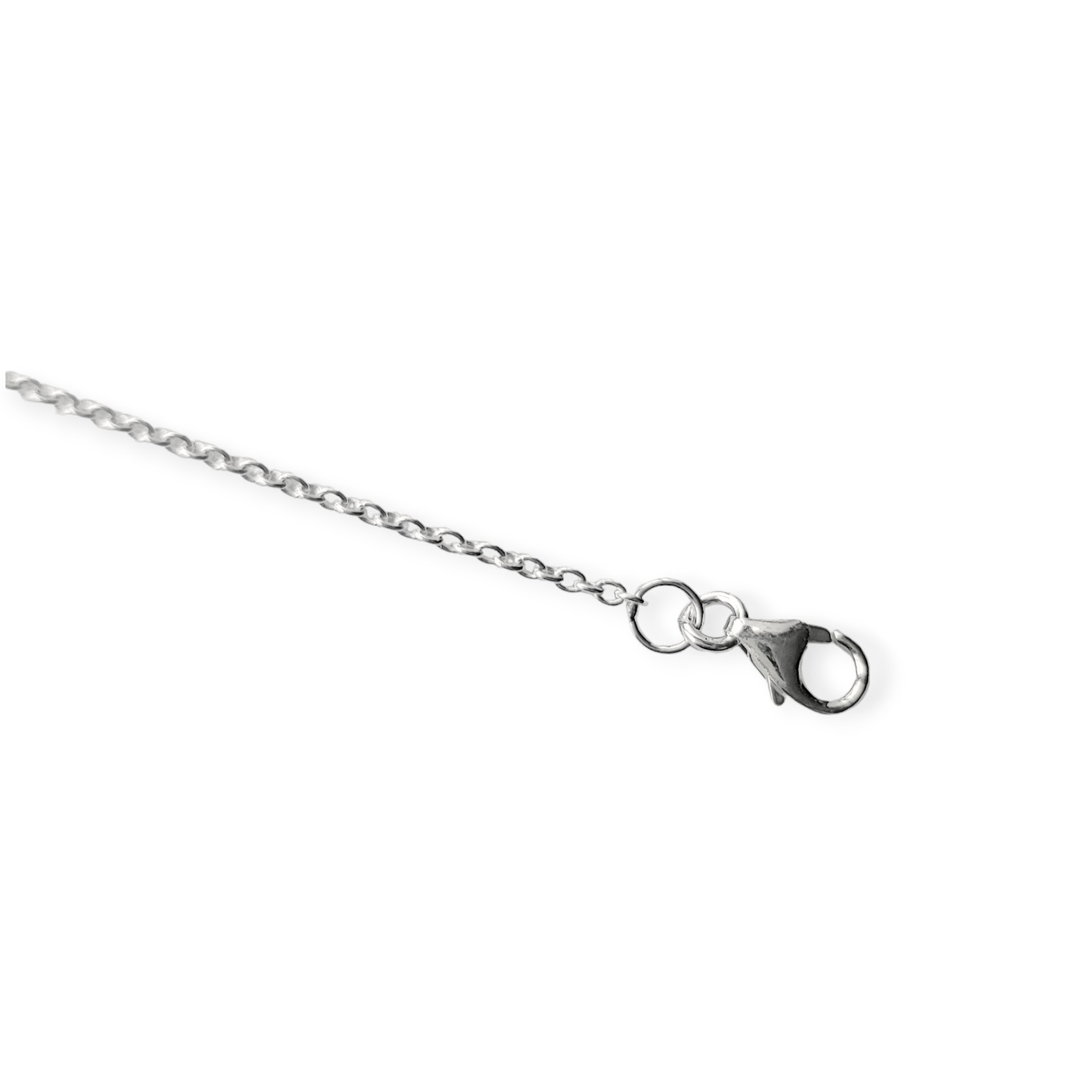 TOBILLERA ANDREA COGGIOLA JOYAS 1 CORAZÓN CADENA ESLABÓN PLATA FINA 925 - 3