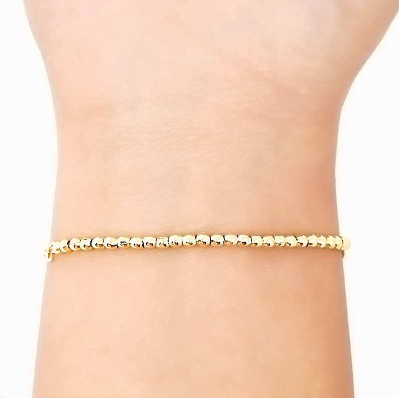 PULSERA ANDREA COGGIOLA JOYAS EMMA ENCHAPADO ORO 18K - 2