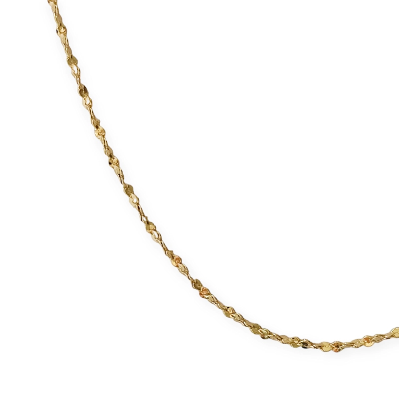 CADENA ANDREA COGGIOLA JOYAS ENCHAPADO ORO 18K ENROSCADA - 2