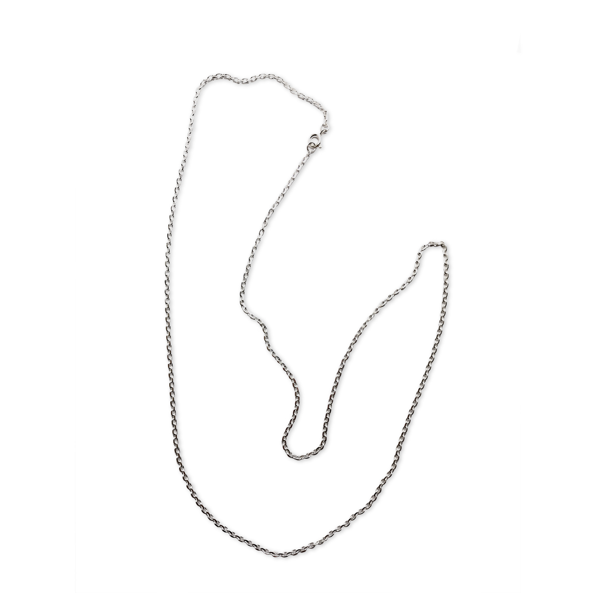 CADENA ANDREA COGGIOLA JOYAS PLATA FINA 925 ESLABÓN HOMBRE 70CM - 2