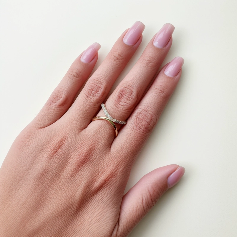 ANILLO ANDREA COGGIOLA JOYAS CIRCONES ANASTASIA ENCHAPADO ORO 18K - 2