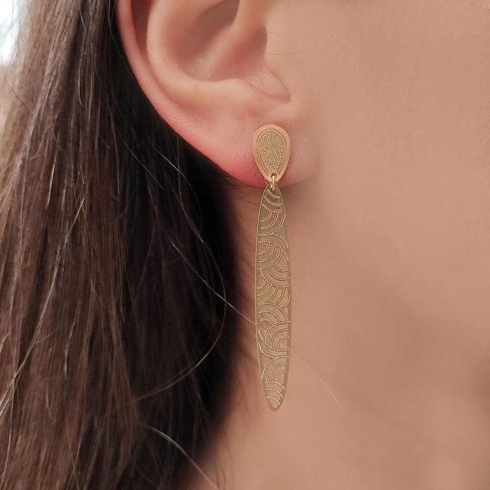AROS OLIMPIA ENCHAPADO ORO 18K - 2