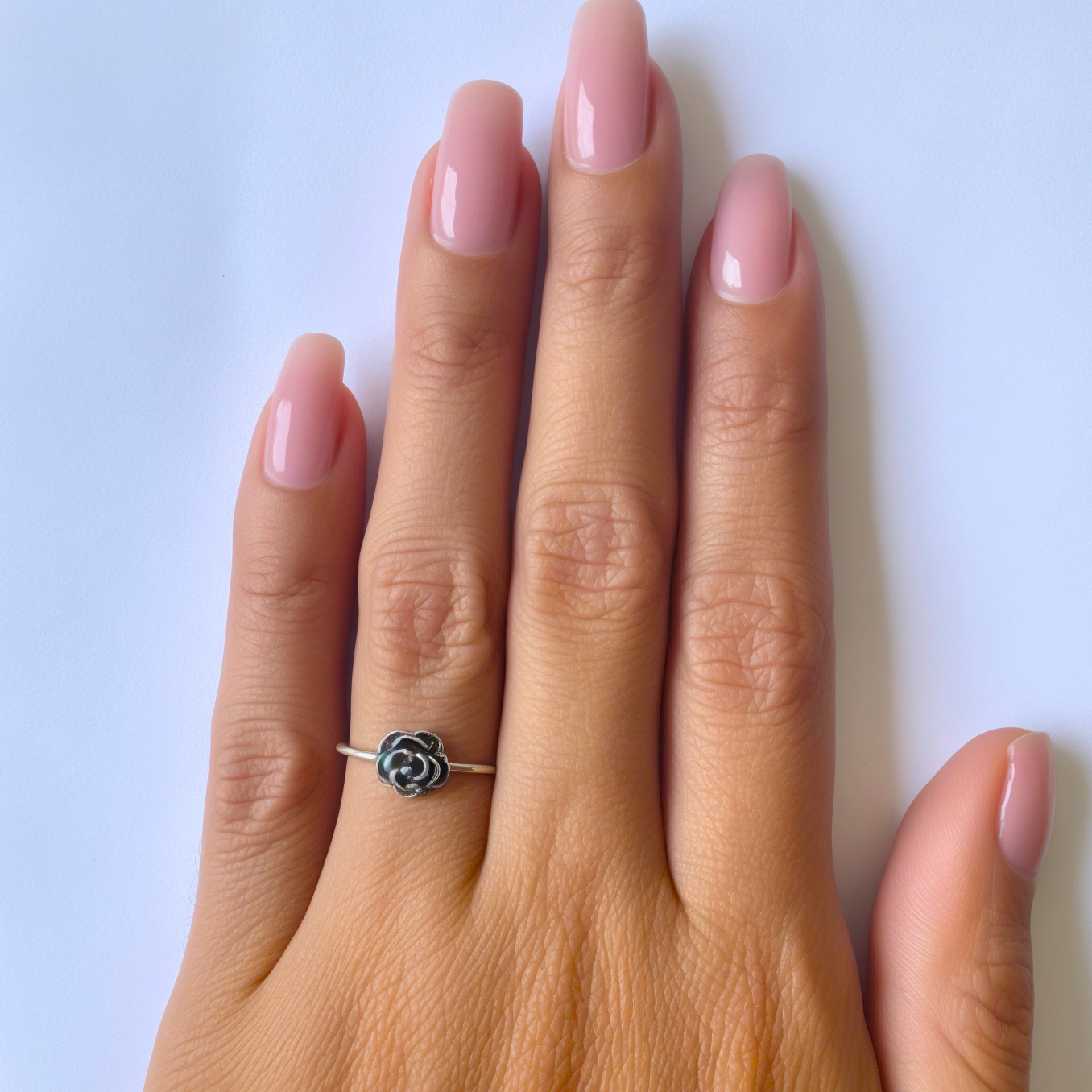 ANILLO ANDREA COGGIOLA JOYAS FLOR #17 PLATA FINA 925 - 3
