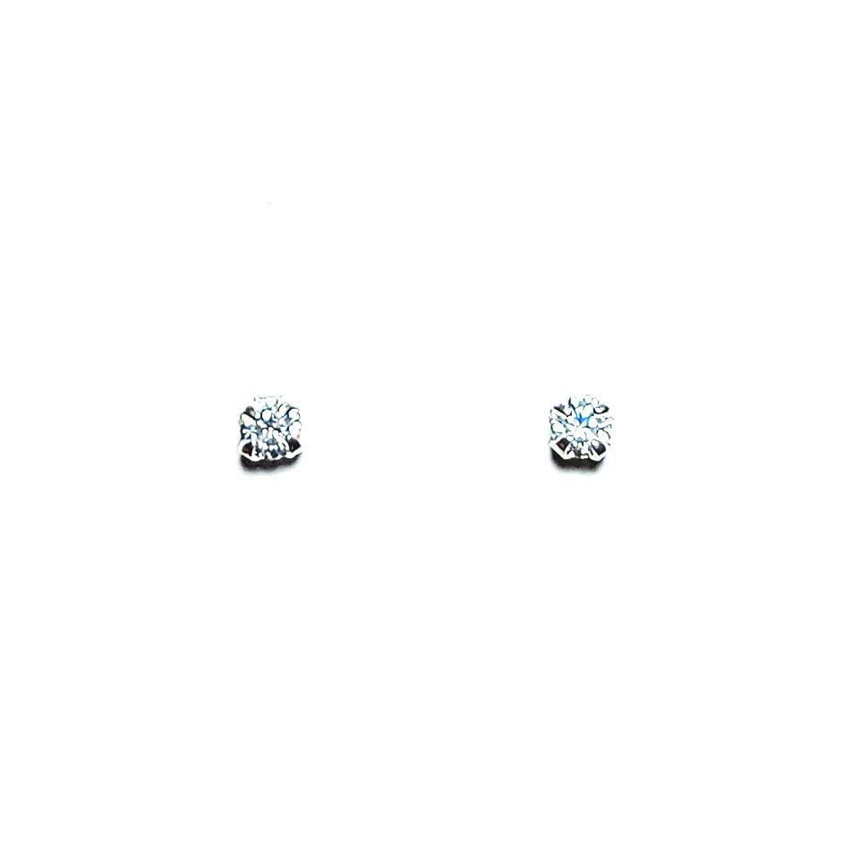 AROS ANDREA COGGIOLA JOYAS CIRCÓN BLANCO GRIFAS 2MM PLATA FINA 925 - 2