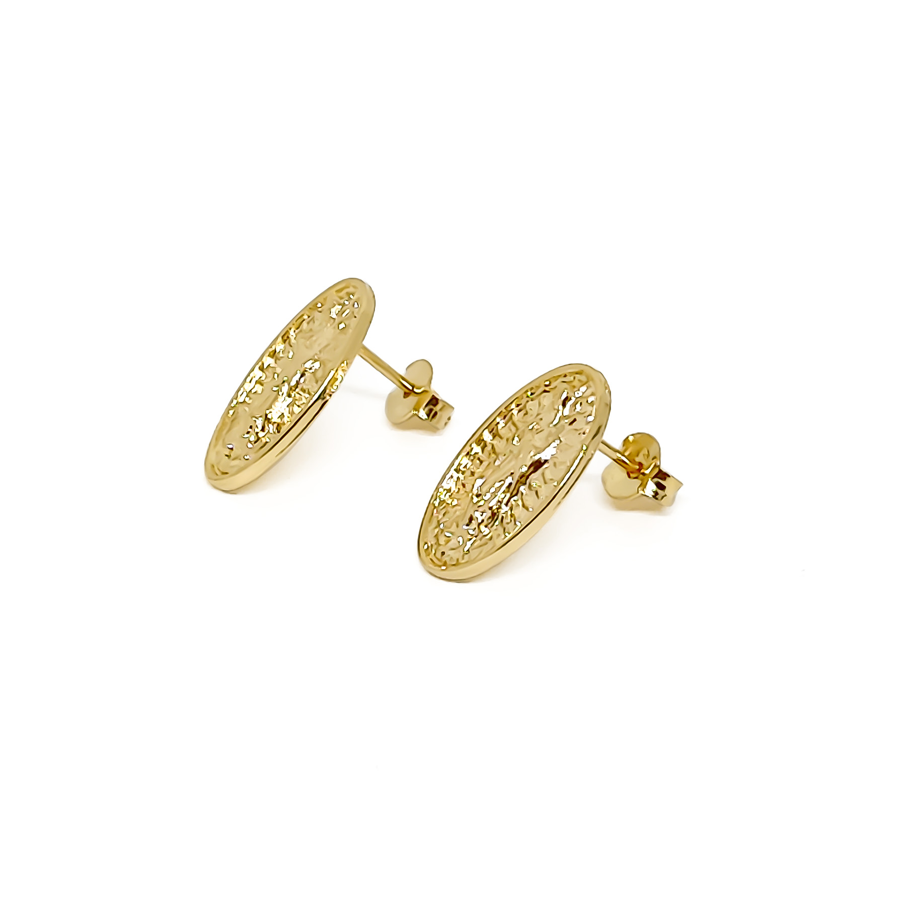 AROS ANDREA COGGIOLA JOYAS MEDALLA VIRGEN DE GUADALUPE ENCHAPADO ORO 18K - 2