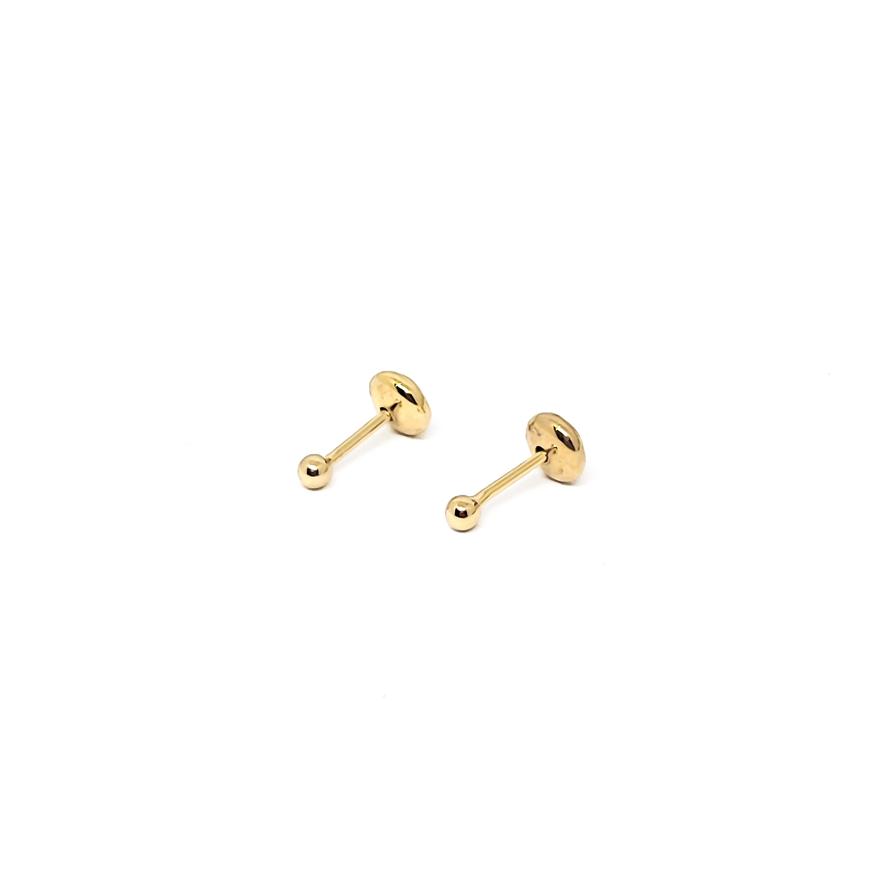 AROS ANDREA COGGIOLA JOYAS BEBÉ BOLA 2MM ENCHAPADO ORO 18K - 1