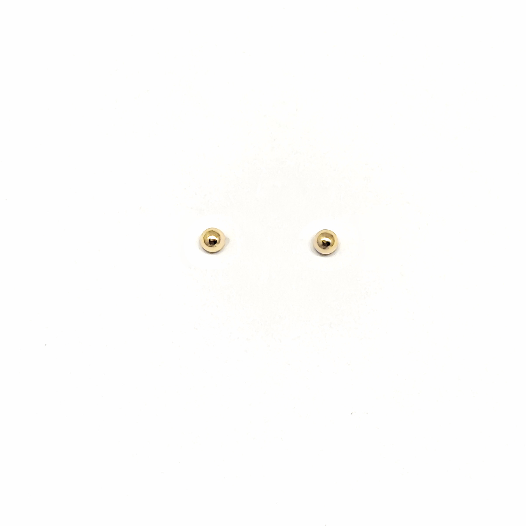 AROS ANDREA COGGIOLA JOYAS BEBÉ BOLA 2MM ENCHAPADO ORO 18K - 2