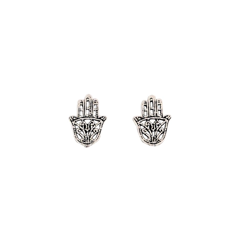 AROS ANDREA COGGIOLA JOYAS MANO FÁTIMA PLATA FINA 925 - 1