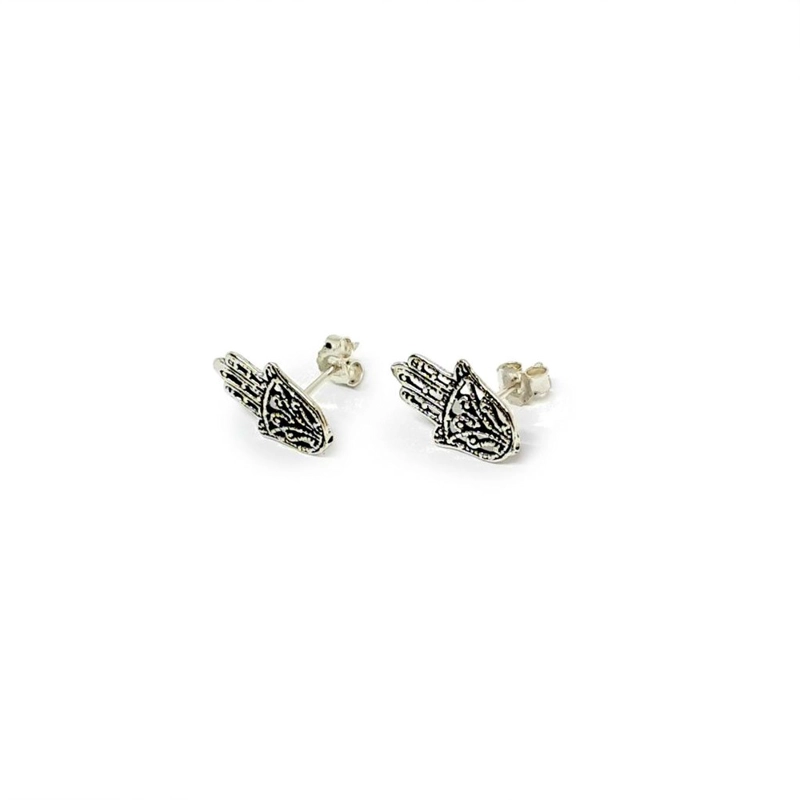 AROS ANDREA COGGIOLA JOYAS MANO FÁTIMA PLATA FINA 925 - 2