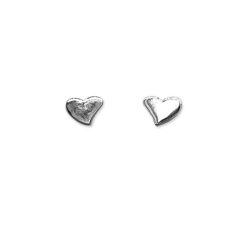 AROS ANDREA COGGIOLA JOYAS CORAZÓN TIERNO PLATA FINA 925 - 2
