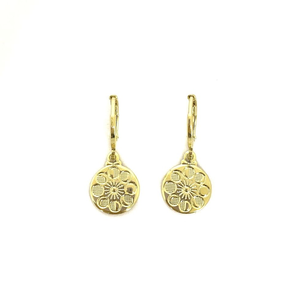 AROS ANDREA COGGIOLA JOYAS ARGOLLAS CICLO LUNAR ENCHAPADO ORO 18K - 2