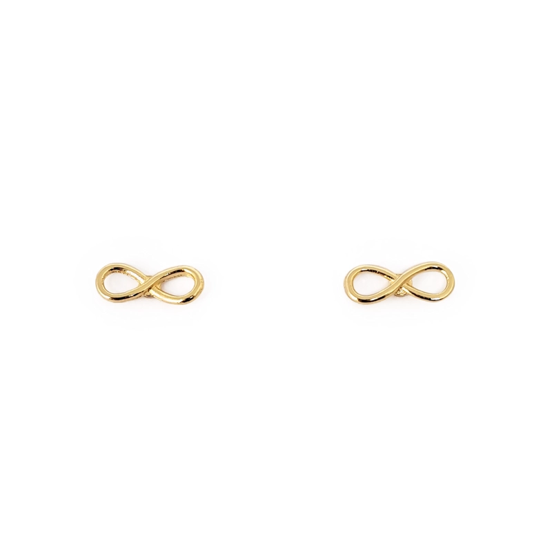 AROS ANDREA COGGIOLA JOYAS INFINITO CHICO ENCHAPADO ORO 18K - 2