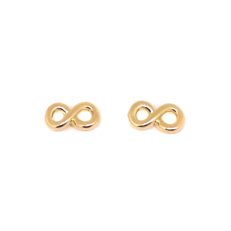 AROS ANDREA COGGIOLA JOYAS MINI INFINITO ENCHAPADO ORO 18K - 1