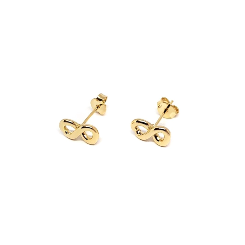 AROS ANDREA COGGIOLA JOYAS MINI INFINITO ENCHAPADO ORO 18K - 2