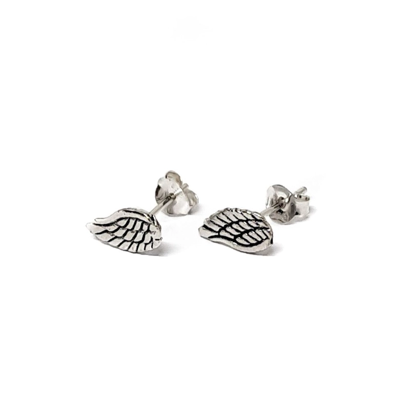 AROS ANDREA COGGIOLA JOYAS ALAS PLATA FINA 925 - 1