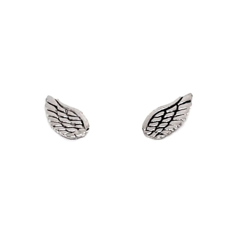 AROS ANDREA COGGIOLA JOYAS ALAS PLATA FINA 925 - 2