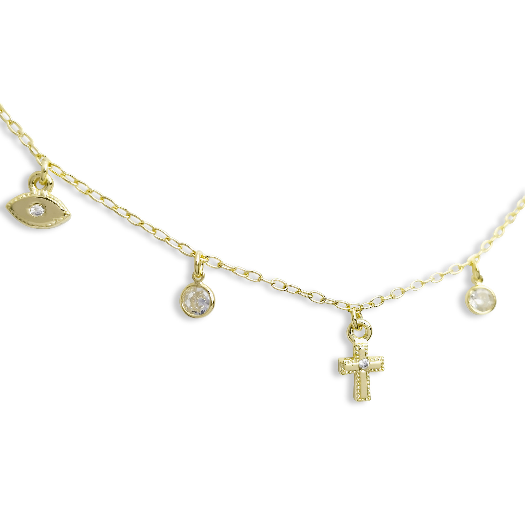 COLLAR ANDREA COGGIOLA JOYAS ENCHAPADO ORO 18K MÍSTICO - 2