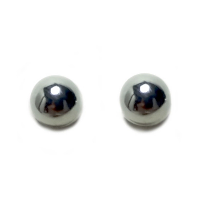 AROS ANDREA COGGIOLA JOYAS BOLA 5MM PLATA FINA 925 - 2